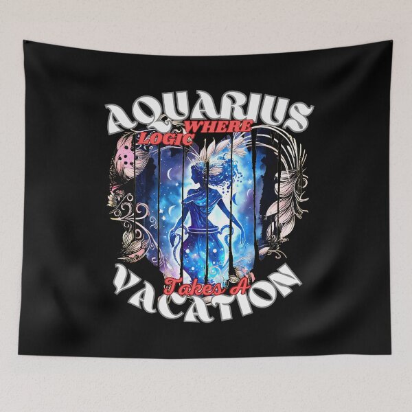 Item preview, Aquarius: Where Logic Takes A Vacation designed and sold by ZodiacWonders.