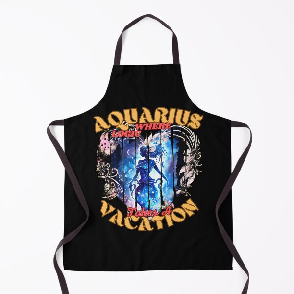 Item preview, Aquarius: Where Logic Takes A Vacation. aquarius sign designed and sold by ZodiacWonders.