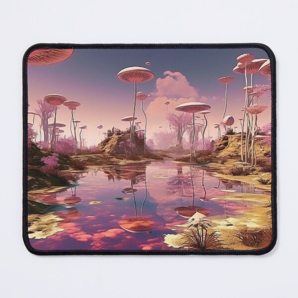 Item preview, Constructivism art style of surreal landscape designed and sold by Whimsicalhub.