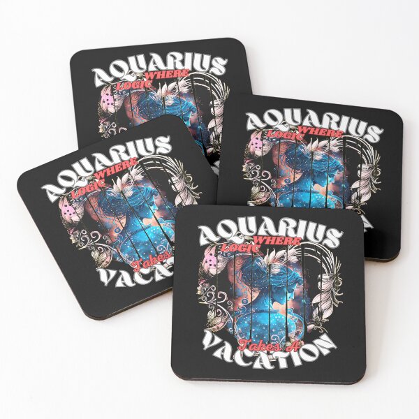 Item preview, Aquarius: Where Logic Takes A Vacation. cute aquarius designed and sold by ZodiacWonders.