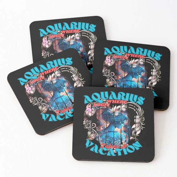 Item preview, Aquarius: Where Logic Takes A Vacation. aquarius constellation designed and sold by ZodiacWonders.
