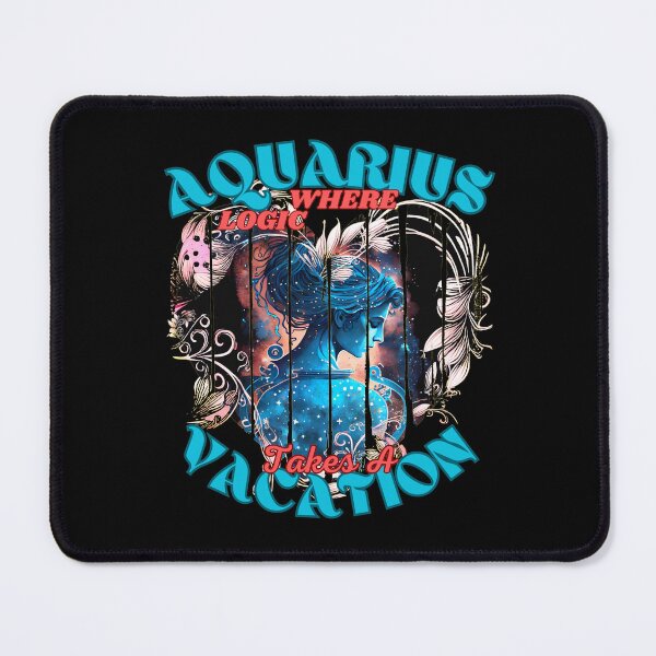 Item preview, Aquarius: Where Logic Takes A Vacation. aquarius constellation designed and sold by ZodiacWonders.