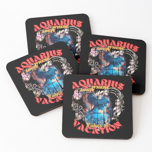Item preview, Aquarius: Where Logic Takes A Vacation. aquarius rising designed and sold by ZodiacWonders.