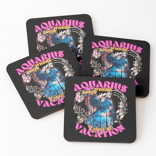 Item preview, Aquarius: Where Logic Takes A Vacation. Aquarius moon designed and sold by ZodiacWonders.