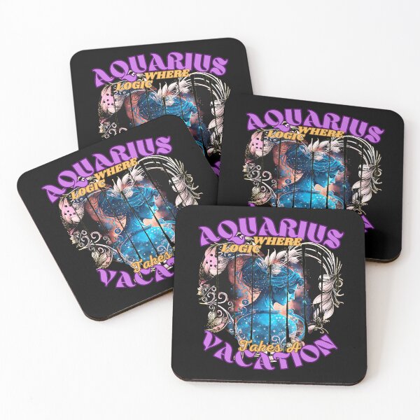 Item preview, Aquarius: Where Logic Takes A Vacation. aquarius facts designed and sold by ZodiacWonders.