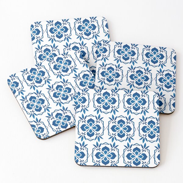 Item preview, Mediterranean 1a Tile Pattern, Blue White designed and sold by elizdesign.