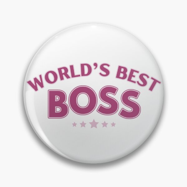 Artikelvorschau, Weltbester Boss Pink Retro - Boss Lob entworfen und verkauft von ViewerEqualsPhoton.