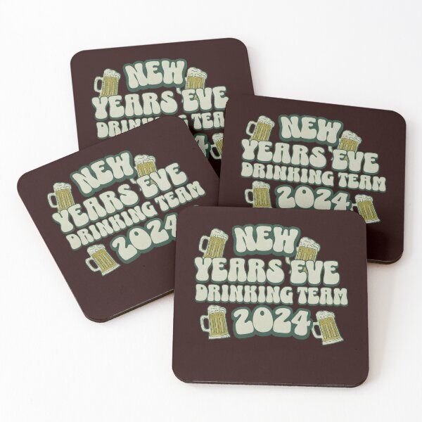 Item preview, New Year's Eve Drinking Team designed and sold by GalaxyGraffiti.