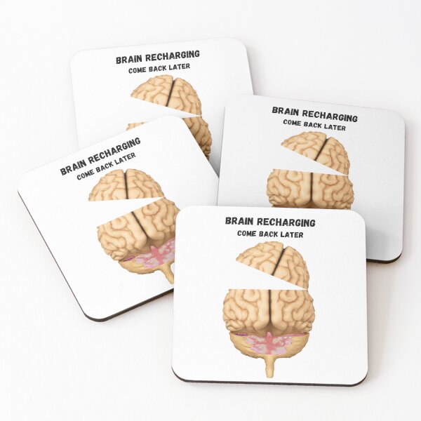 Item preview, Brain Recharging - Come Back Later designed and sold by Debsgiftware Ward.