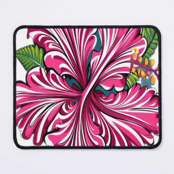 Aperçu de l'œuvre Hibiscus Spiral créée et vendue par cj-digital.