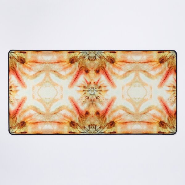 Item preview, Jerusalem Artichoke Daisy Supernova Flower EcoPrint Orange Brown designed and sold by SpiritGifts.