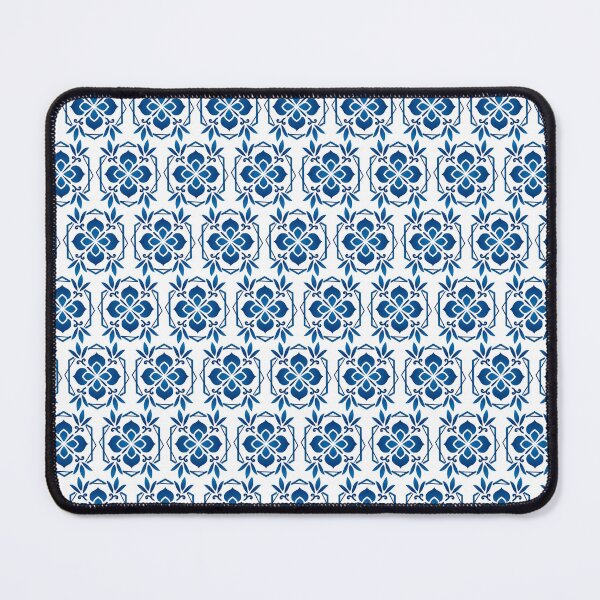 Item preview, Mediterranean 1c Tile Pattern, Blue White designed and sold by elizdesign.