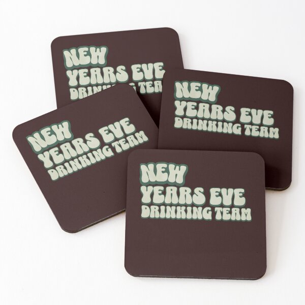 Item preview, New Year's Eve Drinking Team designed and sold by GalaxyGraffiti.