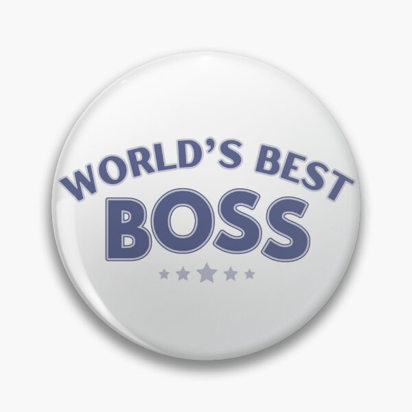 Artikelvorschau, Weltbester Boss Blue Retro – Boss Lob entworfen und verkauft von ViewerEqualsPhoton.