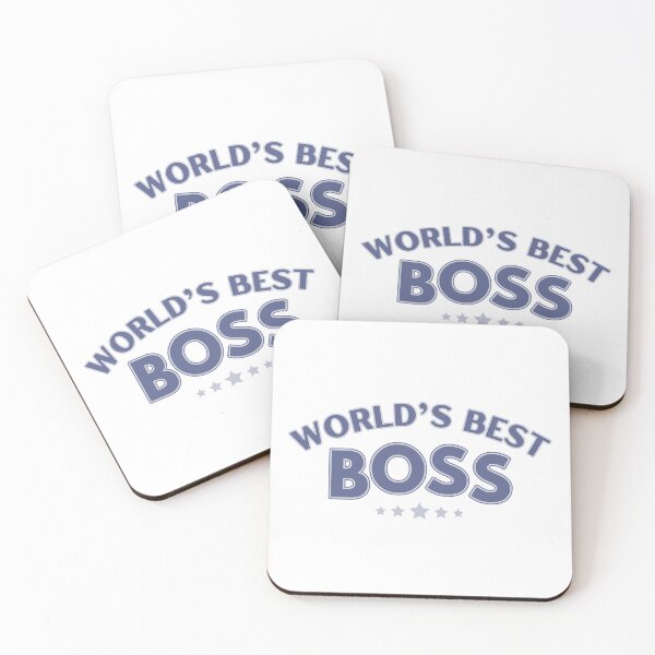 Item preview, Worlds Best Boss Blue Retro - Boss Praise designed and sold by ViewerEqualsPhoton.