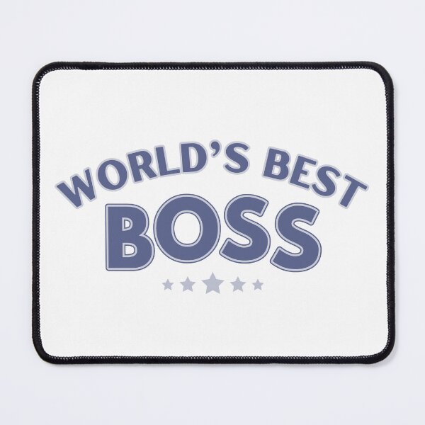 Artikelvorschau, Weltbester Boss Blue Retro – Boss Lob entworfen und verkauft von ViewerEqualsPhoton.