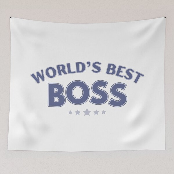 Artikelvorschau, Weltbester Boss Blue Retro – Boss Lob entworfen und verkauft von ViewerEqualsPhoton.