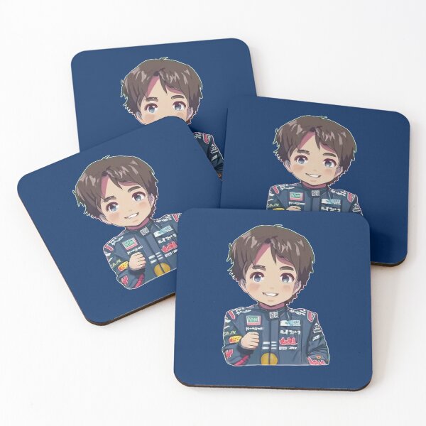 Item preview, F1 driver Sergio Perez aka Checo illustration in Chibi anime style designed and sold by PoleToWin.