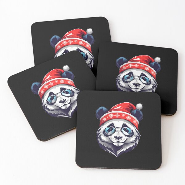 Item preview, Panda Christmas hat  designed and sold by mrlazypl.