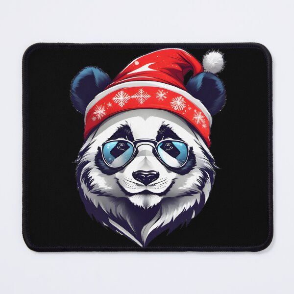 Item preview, Panda Christmas hat  designed and sold by mrlazypl.