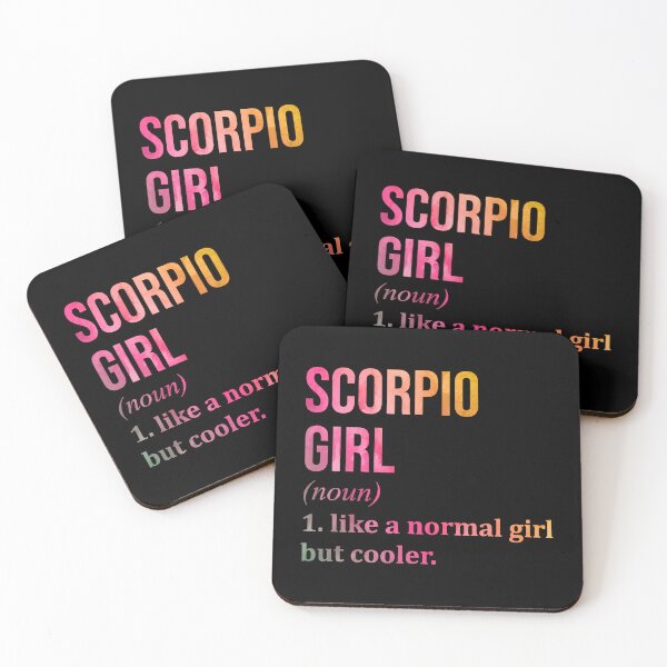 Item preview, Scorpio Girl Definition Scorpio in Watercolor designed and sold by XCIV.