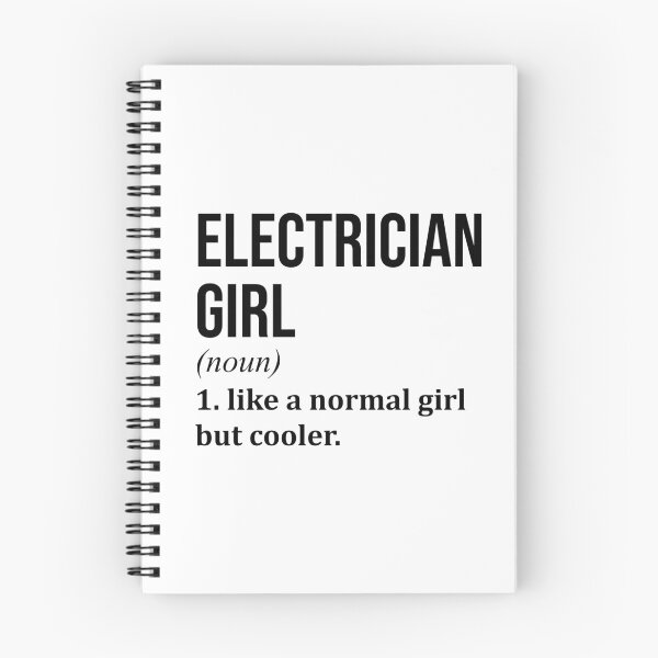 Item preview, Electrician Girl Definition Electrician designed and sold by XCIV.