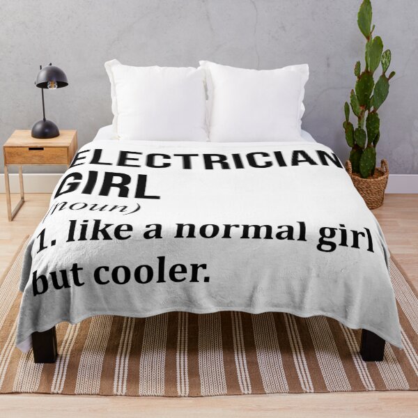 Item preview, Electrician Girl Definition Electrician designed and sold by XCIV.
