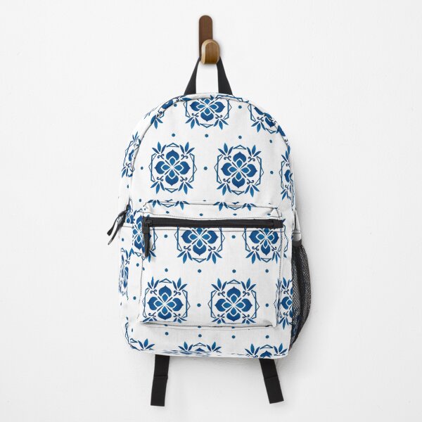 Item preview, Mediterranean 2c Tile Pattern, Blue White designed and sold by elizdesign.