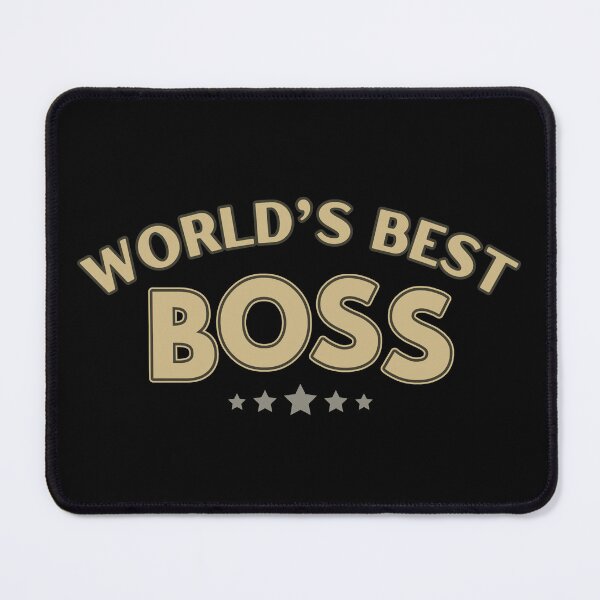 Artikelvorschau, Worlds Best Boss YellowRetro – Boss Lob entworfen und verkauft von ViewerEqualsPhoton.