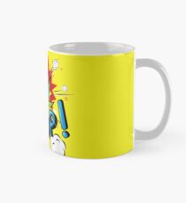 Maiskolben im Pop Art Stil Tasse