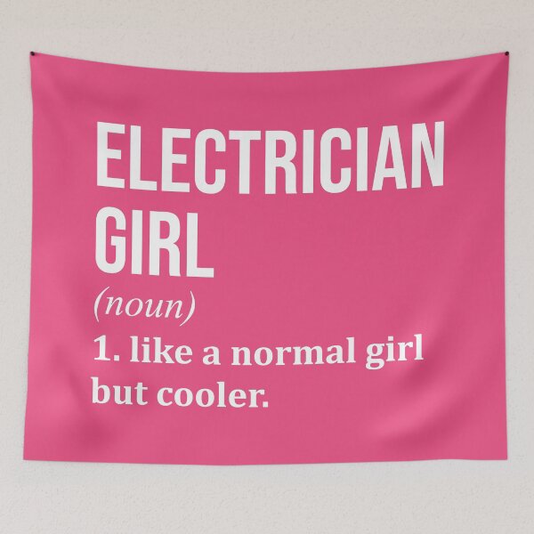 Item preview, Electrician Girl Definition Electrician for Women designed and sold by XCIV.