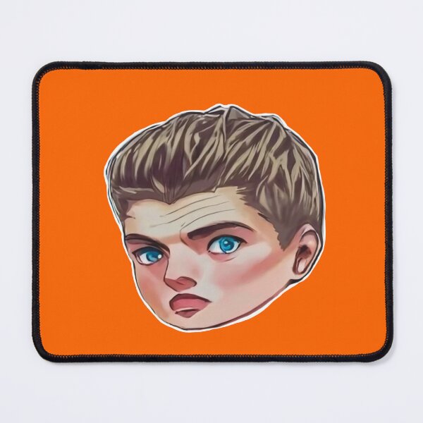 Item preview, F1 driver Max Verstappen head illustration designed and sold by PoleToWin.