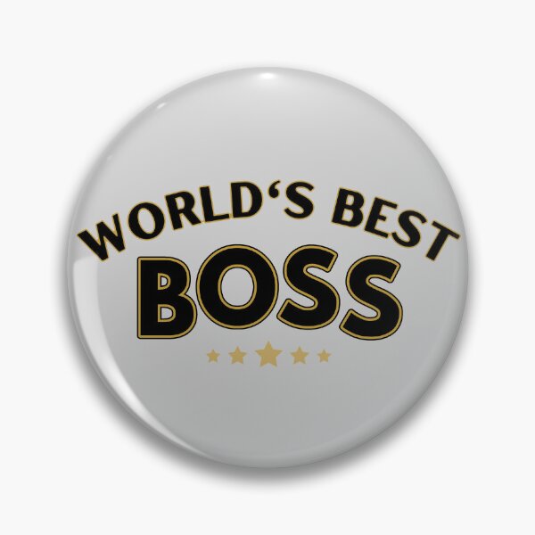 Artikelvorschau, Weltbester Boss Black Gold Retro – Boss-Lob entworfen und verkauft von ViewerEqualsPhoton.