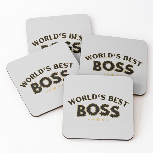 Item preview, Worlds Best Boss Black Gold Retro - Boss Praise designed and sold by ViewerEqualsPhoton.