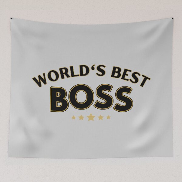 Item preview, Worlds Best Boss Black Gold Retro - Boss Praise designed and sold by ViewerEqualsPhoton.