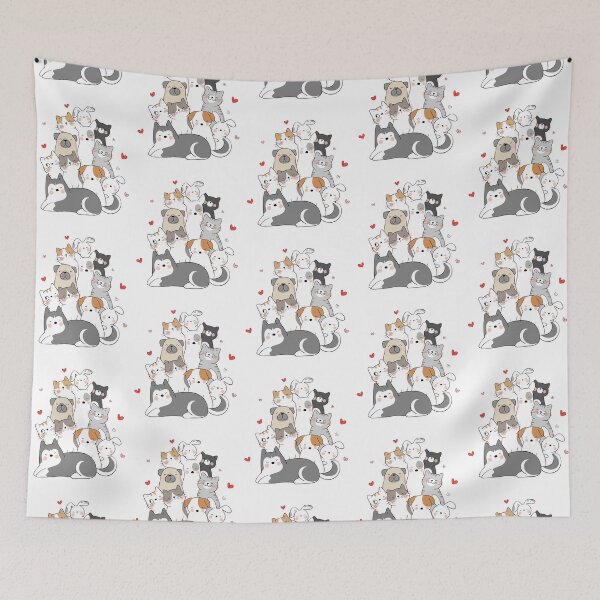 Item preview, Cat throw Blanket for Cats Lover designed and sold by chigara.