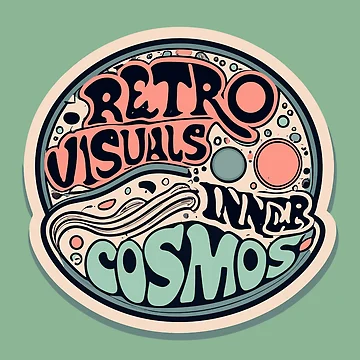 Artwork thumbnail, Retro Visuals Inner Cosmos by InkBlvd