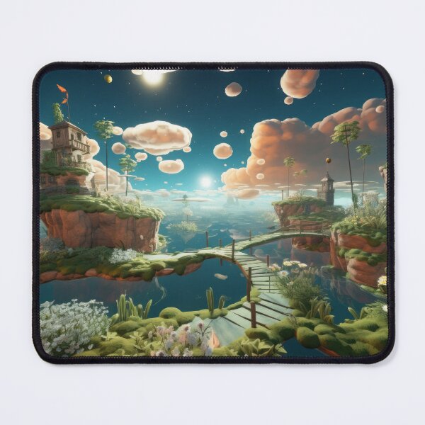 Item preview, Installation art style of surreal landscape designed and sold by Whimsicalhub.
