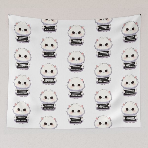 Item preview, Overcute Crime: Prisoner Cute Cat designed and sold by wazhyp.