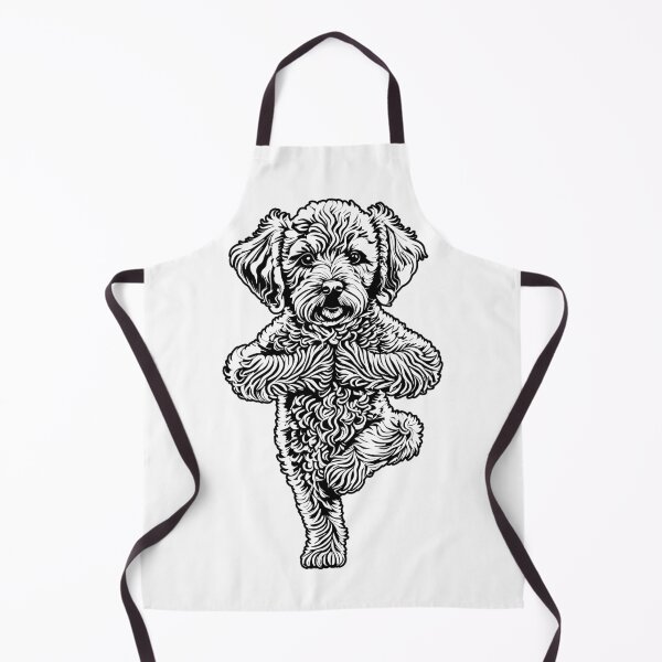 Item preview, Poodle Yoga Puppy Dog Funny Dogs Tree Pose Vrikshasana designed and sold by GrandeDuc.