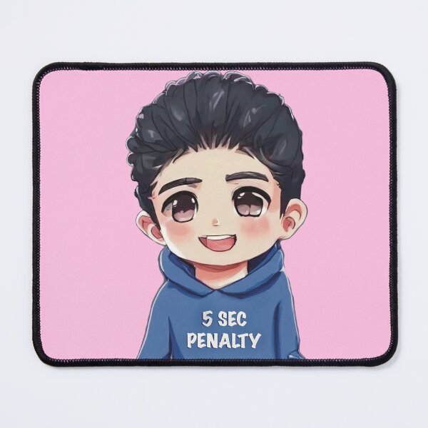 Item preview, 5 seconds penalty for Esteban Ocon illustration in Chibi style designed and sold by PoleToWin.