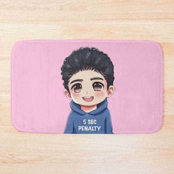 Item preview, 5 seconds penalty for Esteban Ocon illustration in Chibi style designed and sold by PoleToWin.
