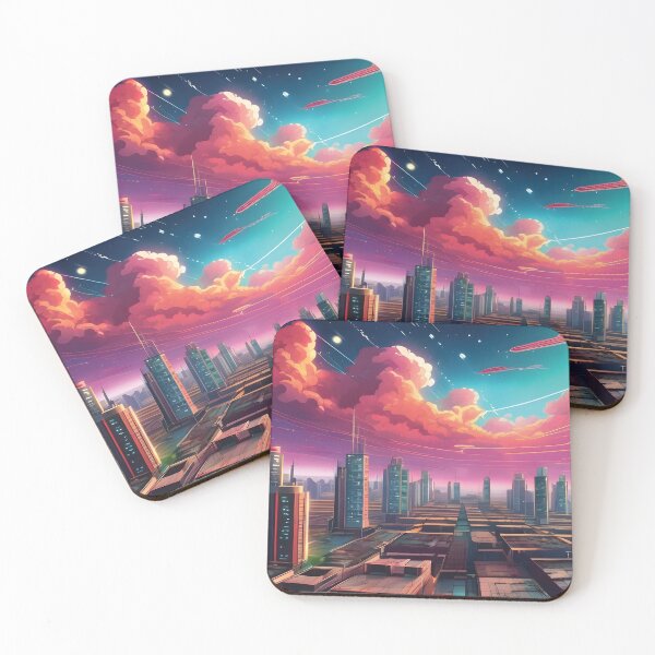 Item preview, Anime Background Cityscape designed and sold by Jin-Ai.
