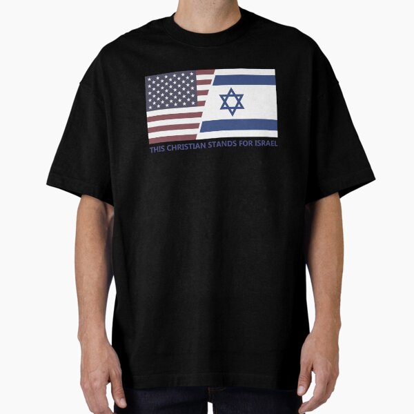 Item preview, This Christian stands for Israel (flag) designed and sold by WideIsTheGate.