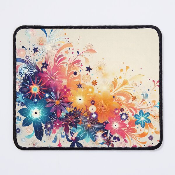 Item preview, Unique colorful flower bouquet designed and sold by VisualFeeling.