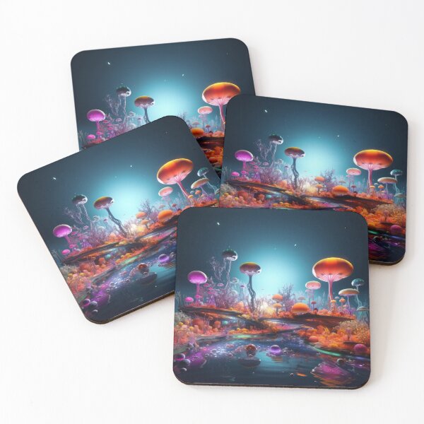 Item preview, Quantum dot display of surreal landscape designed and sold by Whimsicalhub.