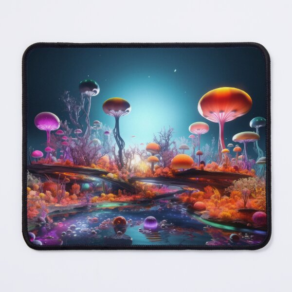 Item preview, Quantum dot display of surreal landscape designed and sold by Whimsicalhub.