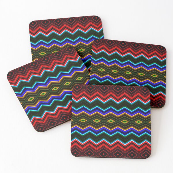Item preview, Red Blue and Gold  (pattern) designed and sold by Yampimon.