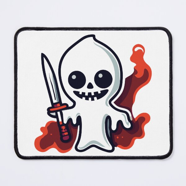 Item preview, Scary Killer Ghost Halloween Spooky designed and sold by TrendyMingle.