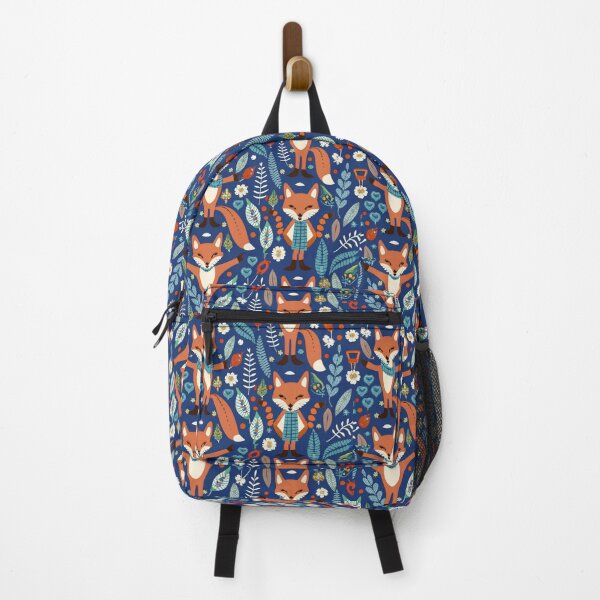 Item preview, Frosty Fox Delight Winter Patterns designed and sold by Tamas Das.